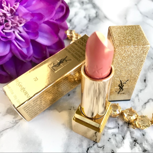 🆕NIB▪️YSL Star Clash Rouge Pur Couture 70 LE NU - Picture 3 of 7